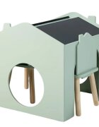 Ginger Home Set masuta multifunctionala cu 2 scaunele pentru desen si scriere Multi Activity
