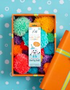 Glo Pals Jucarie senzoriala luminoasa de baie Party Glo Cube multicolor
