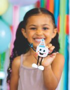Glo Pals Jucarie senzoriala luminoasa de baie Party Glo Pal multicolor