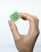 Glo Pals Jucarie senzoriala luminoasa de baie Pippa Glo Cube verde