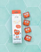 Glo Pals Jucarie senzoriala luminoasa de baie Sammy Glo Cube rosu