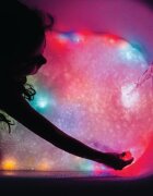 Glo Pals Jucarie senzoriala luminoasa de baie Sammy Glo Pal rosu