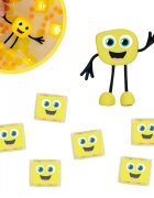 Glo Pals Set jucarii senzoriale luminoase pentru baie Alex Glo Pal galben