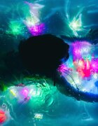 Glo Pals Set jucarii senzoriale luminoase pentru baie Party Glo Pal multicolor
