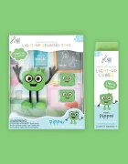 Glo Pals Set jucarii senzoriale luminoase pentru baie Pippa Glo Pal verde
