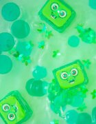 Glo Pals Set jucarii senzoriale luminoase pentru baie Pippa Glo Pal verde