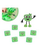 Glo Pals Set jucarii senzoriale luminoase pentru baie Pippa Glo Pal verde