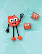 Glo Pals Set jucarii senzoriale luminoase Sammy Glo Pal rosu
