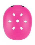 Globber Casca protectie PRIMO cu lumini interior EPS si 11 orificii de ventilatie culoare verde