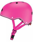 Globber Casca protectie PRIMO cu lumini interior EPS si 11 orificii de ventilatie culoare verde