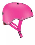 Globber Casca protectie PRIMO cu lumini interior EPS si 11 orificii de ventilatie culoare verde