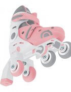 Globber Role Initiere reglabile 2 in 1 masura 26-29 rulmenti ABEC 9 culoare roz pal
