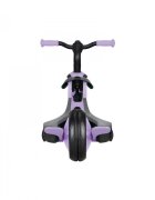 Globber Tricicleta pentru copii Explorer 4 in 1 Violet cu control parental de la 10 luni parasolar anti UV ajustabil suport de picioare detasabil scaun ajustabil pe inaltime