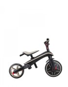 Globber Tricicleta pentru copii Explorer Bej 4 in 1 pliabila maner pentru controlul directiei scaun ajustabil pe inaltime suport pentru picioare roti din cauciuc Eva sistem roata libera de la 10 luni