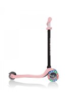 Globber Trotineta 3 in 1 Go-Up Sporty Roz Pastel roti Led scaun maner parinte ghidon reglabil greutate admisa 50 kg