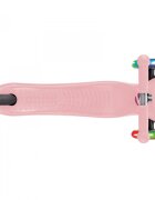 Globber Trotineta 3 in 1 Go-Up Sporty Roz Pastel roti Led scaun maner parinte ghidon reglabil greutate admisa 50 kg