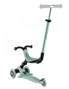 Globber Trotineta 3 in 1 pentru copii Go Up Active Verde Fistic ecologic ghidon si scaun ajustabile rulmenti ABEC 9