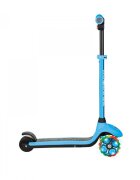 Globber Trotineta E-Motion 4 ghidon reglabil pe inaltime roti cu LED motor 80W autonomie 8-10 km culoare alabstra