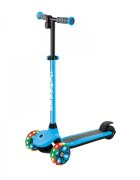 Globber Trotineta E-Motion 4 ghidon reglabil pe inaltime roti cu LED motor 80W autonomie 8-10 km culoare alabstra