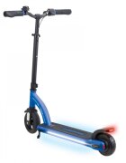 Globber Trotineta electrica E-Motion 11 Blue autonomie 9-11 km ghidon reglabil echipat cu lanterna LED si clopotel platforma prevazuta cu cric roti din cauciuc greutate admisa 70 kg