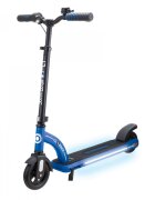 Globber Trotineta electrica E-Motion 11 Blue autonomie 9-11 km ghidon reglabil echipat cu lanterna LED si clopotel platforma prevazuta cu cric roti din cauciuc greutate admisa 70 kg
