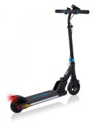Globber Trotineta electrica E-Motion 14 Blue autonomie 9-11 km cu suspensie ghidon reglabil echipat cu lanterna LED si clopotel pliabila platforma prevazuta cu cric roti din cauciuc greutate admisa 70 kg