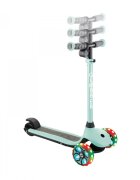 Globber Trotineta electrica E-Motion 4 Verde autonomie 8-10 km ghidon reglabil lumini Led greutate admisa 50 kg