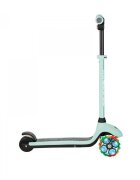 Globber Trotineta electrica E-Motion 4 Verde autonomie 8-10 km ghidon reglabil lumini Led greutate admisa 50 kg