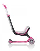Globber Trotineta evolutiva 4 in 1 pliabila Go-Up Roz cu scaun maner parinte ghidon reglabil greutate admisa 50 kg
