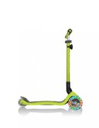 Globber Trotineta evolutiva Go-Up 4 in 1 Deluxe Lights Verde ghidon reglabil scaun maner parinte roti cu Led greutate admisa 50 kg