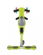 Globber Trotineta evolutiva Go-Up 4 in 1 Deluxe Lights Verde ghidon reglabil scaun maner parinte roti cu Led greutate admisa 50 kg