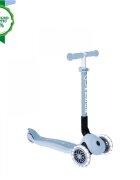 Globber Trotineta Junior ECO Albastru pliabila ghidon din aluminiu reglabil roti cu Led greutate admisa 50 kg