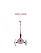 Globber Trotineta Junior ECO Mov Liliac pliabila ghidon din aluminiu reglabil roti cu Led greutate admisa 50 kg