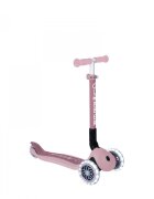Globber Trotineta Junior ECO Mov Liliac pliabila ghidon din aluminiu reglabil roti cu Led greutate admisa 50 kg