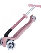 Globber Trotineta Junior ECO Mov Liliac pliabila ghidon din aluminiu reglabil roti cu Led greutate admisa 50 kg