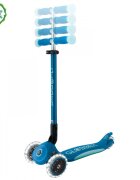 Globber Trotineta pentru copii Elite Glow Albastru ghidon ajustabil 4 nivele pliabila rulmenti ABEC 9