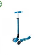 Globber Trotineta pentru copii Elite Glow Albastru ghidon ajustabil 4 nivele pliabila rulmenti ABEC 9