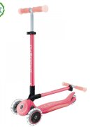 Globber Trotineta pentru copii Elite Glow Roz ghidon ajustabil 4 nivele pliabila rulmenti ABEC 9