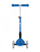 Globber Trotineta pentru copii Junior Albastru pliabila platforma antiderapanta ghidon din aluminiu reglabil greutate admisa 50 kg
