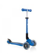 Globber Trotineta pentru copii Junior Albastru pliabila platforma antiderapanta ghidon din aluminiu reglabil greutate admisa 50 kg