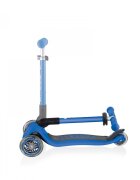 Globber Trotineta pentru copii Junior Albastru pliabila platforma antiderapanta ghidon din aluminiu reglabil greutate admisa 50 kg