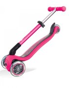 Globber Trotineta pentru copii Junior Roz pliabila platforma antiderapanta ghidon din aluminiu reglabil greutate admisa 50 kg