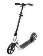 Globber Trotineta pliabila adult One NL 205 alb cadru din aluminiu ghidon reglabil platforma antiderapanta greutate admisa 100 kg