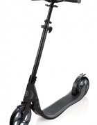 Globber Trotineta pliabila adult One NL 205 negru cadru din aluminiu ghidon reglabil platforma antiderapanta greutate admisa 100 kg