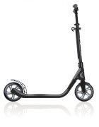 Globber Trotineta pliabila adult One NL 205 negru cadru din aluminiu ghidon reglabil platforma antiderapanta greutate admisa 100 kg