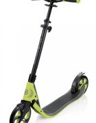 Globber Trotineta pliabila adult One NL 205 verde cadru din aluminiu ghidon reglabil platforma antiderapanta greutate admisa 100 kg