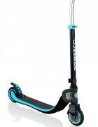 Globber Trotineta pliabila Flow 125 Albastra ghidon reglabil platforma antiderapanta greutate admisa 100 kg