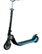 Globber Trotineta pliabila Flow 125 Albastra ghidon reglabil platforma antiderapanta greutate admisa 100 kg
