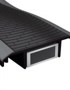 Globber Trotineta pliabila Flow 125 Gri-Negru ghidon reglabil platforma antiderapanta greutate admisa 100 kg
