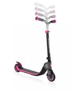 Globber Trotineta pliabila Flow 125 Roz ghidon reglabil platforma antiderapanta greutate admisa 100 kg